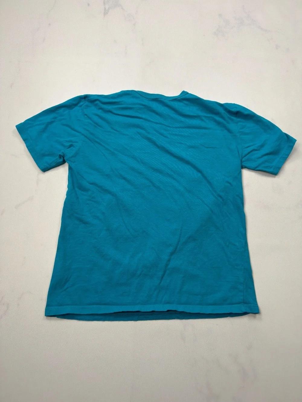 The Children's Place Graphic T-Shirt Turquoise Boss Life - Boys L